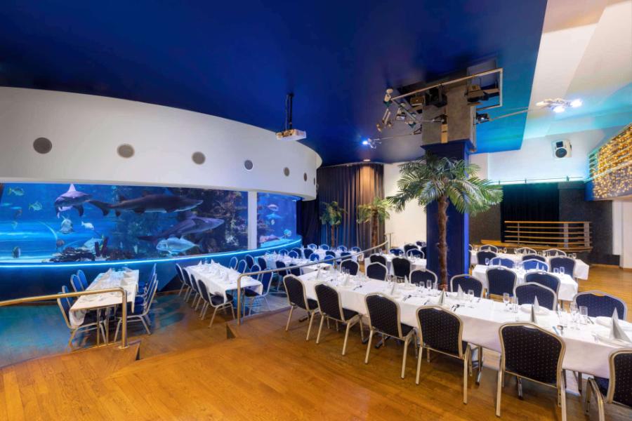 Rendezvényterem a Tropicariumban
